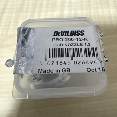 DEVILBISS Pro Spritzpistole Flüssigkeitsspitzendüse 1,2 mm PRO-200-12-K