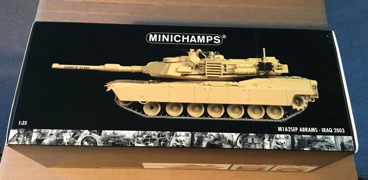 Minichamps 1/35 Char Panzer VI Tiger I Late Version – Métal, Bon état