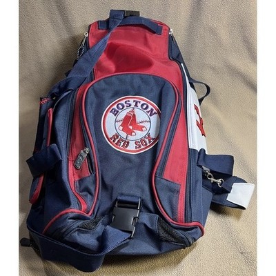 Boston Red Sox Duffel Bag Gym Travel MLB Baseball Fan Gear Navy Red White