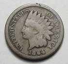 1864 BR INDIAN HEAD CENT VERY NICE TOUGHER COIN!!!!(A11)