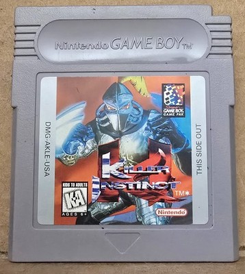 Killer Instinct Nintendo Game Boy Cart Only!