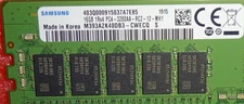 Samsung 16GB DDR4 3200MHz PC4-25600 ECC RDIMM Server Memory RAM M393A2K40DB3-CWE