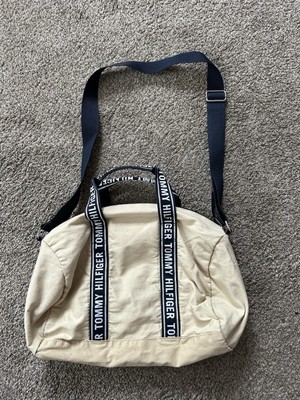 Tommy Hilfiger Vintage Weekender Travel Duffle Gym Bag Overshoulder/Carry