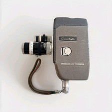 Vtg Canon Cine 8-T Standard 8mm Movie Camera 2 Lenses 13mm 38mm Mechanism...