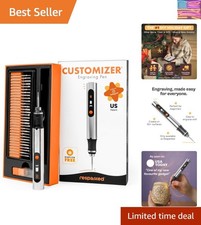 Customizer Engraving Pen Formerly Culiau: Ultimate Cordless Portable Tool for...