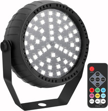 Strobe Lights, 54 Super-Bright RGB Leds Mini Strobe Light for Parties, Halloween