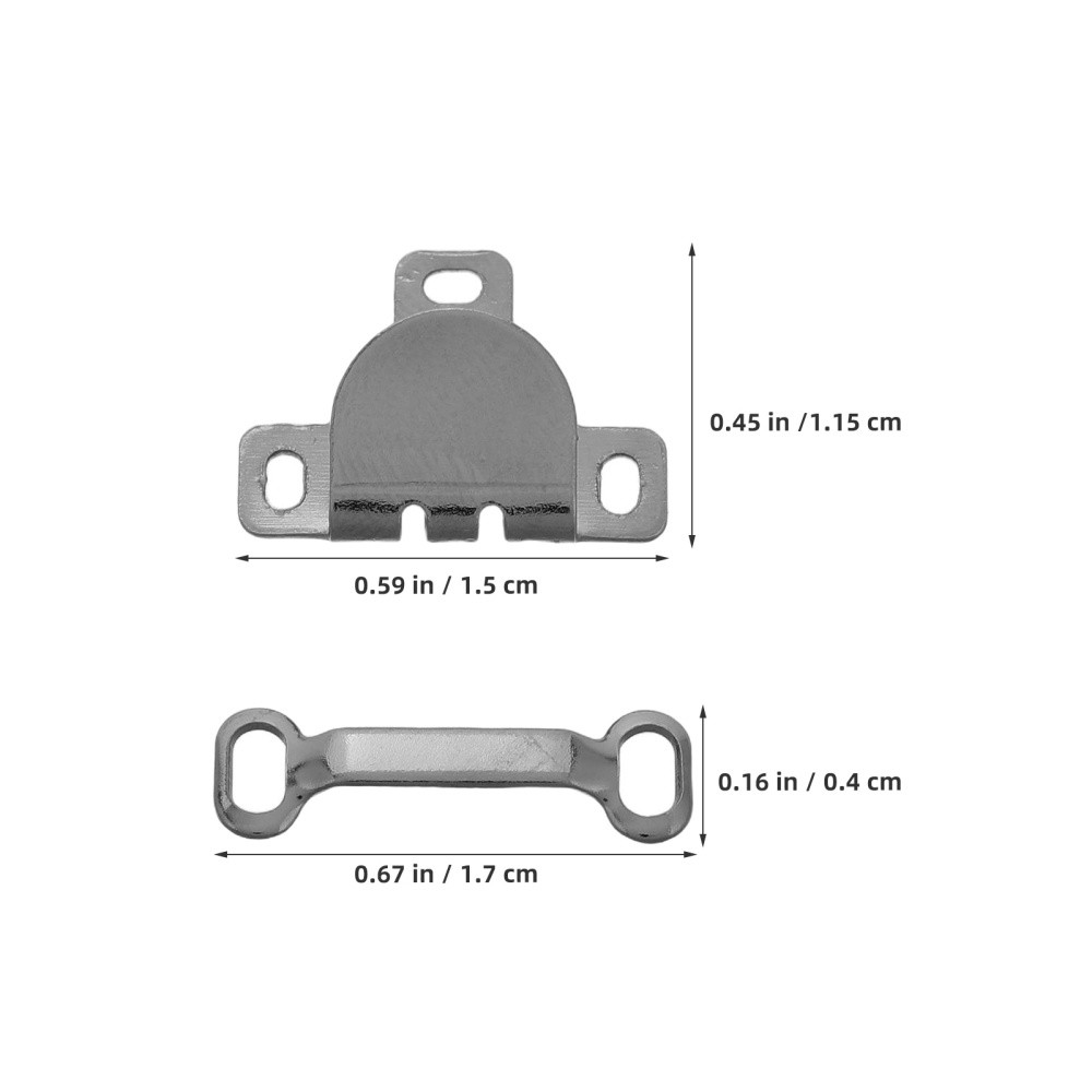 40 Sets Sewing Snaps and Fasteners Clothing Bra Hook Replacement