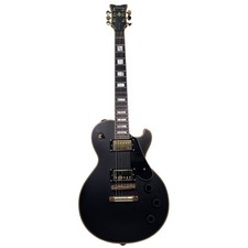 Schecter Solo-II Custom Electric Guitar - Aged Black Satin Mahogony Ebony Fret