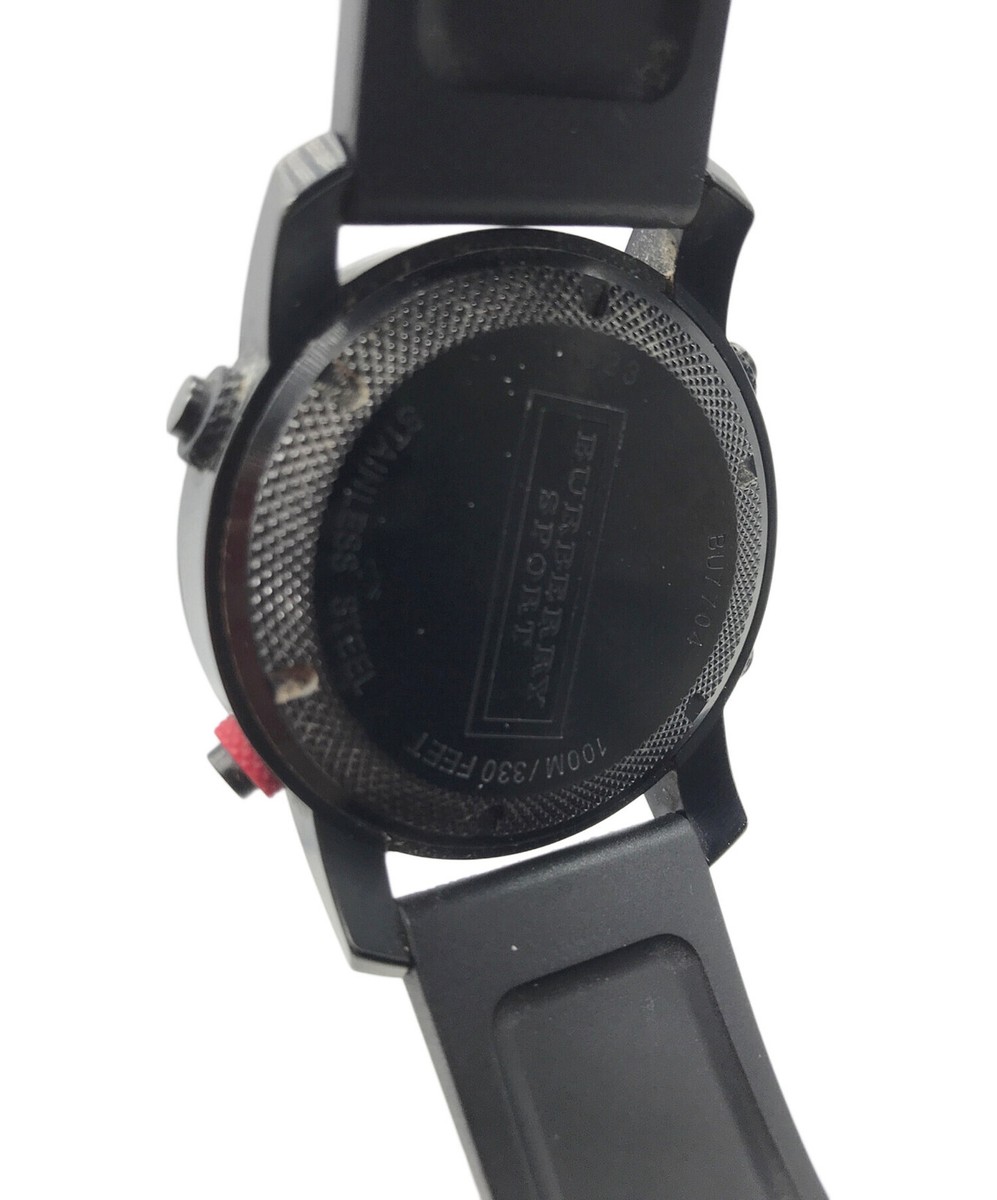 BURBERRY SPORTS digital watch Black Men BU7704 | eBay BURBERRY SPORTS digital watch Black Men BU7704 | eBay