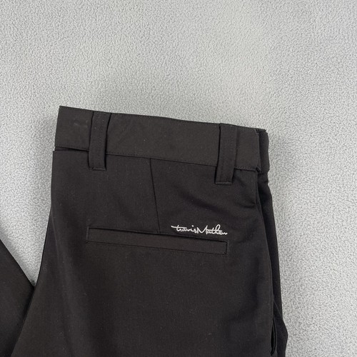 Pantalones Travis Mathew Para Hombre 32x33 Negros Golf Rendimiento Elastizados Pierna Recta Sólidos - Imagen 2 de 11