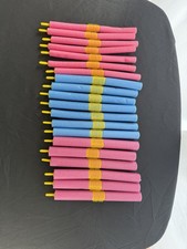 Set Of 20 Flexi Rods Bendy Rollers No Heat Hair Curlers 3 Sizes