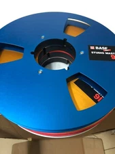 One Pair Blue 10.5'' 1/2 Inch BASF 911 Tape Reel For Tape Recorder