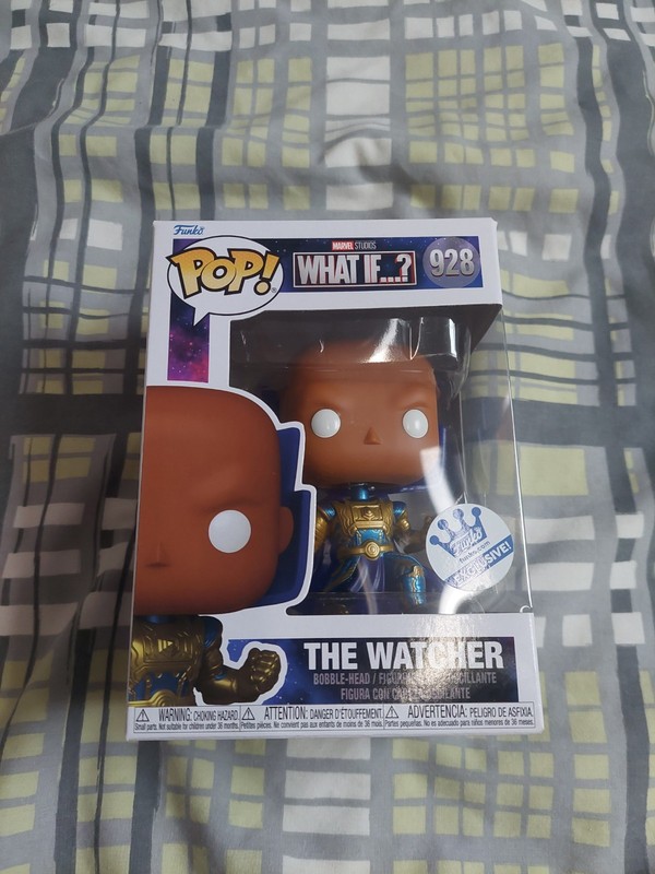 FUNKO POP! The Watcher #928 Marvel What If...? Exclusive Vinyl Figure