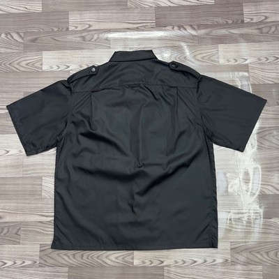 Prada Black Nylon Utility Pocket Short Sleeve Shirt Size Medium | eBay