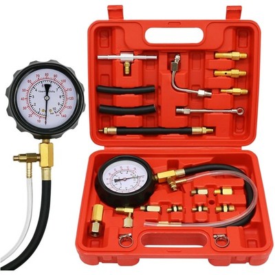 Efficient Fuel System Diagnostic Tool - Universal 0-140 PSI Pressure Tester Kit