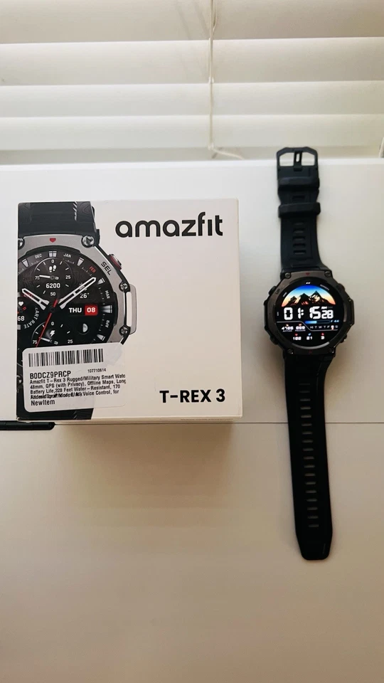 Reloj Inteligente Amazfit T-Rex 3 Resistente - Excelente Estado, Caja Original Foto 3 de 4