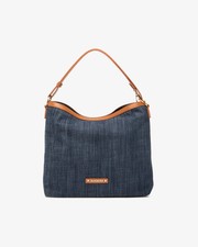 NERO GIARDINI BORSE DONNA SHOPPER CON TRACOLLA CON LOGO E543906D JEANS