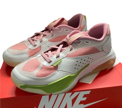 Jordan Air 200E BRANDNEU & Original - Khaki/Pink/Weiß Damengröße UK 5,5