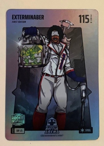 Bo Jackson Battle Arena Update- EXTERMINABER `Malik Nabers` Silver BF #SBF-25