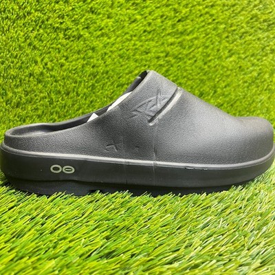 OOFOS OOcloog Clog Womens Size 8 Black Beach Casual Slip On Recovery Shoes