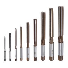 9pcs Hand Reamers Set 3mm-16mm H7 Metric Alloy Steel Reamer Bit Straight Flutes