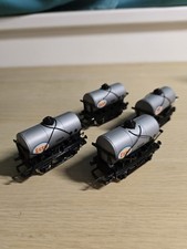 4x Hornby R.008 Silver Esso Tank Wagon OO Gauge Boxed Model Railway