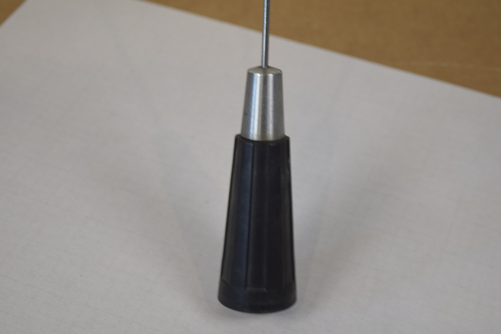 Low Band VHF Mobile Antenna - NMO Base Coil + 48 in Whip, Chrome Strain Ferrule