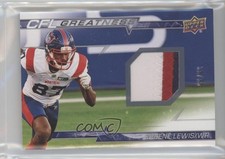 2023 Upper Deck CFL Greatness Game 33/35 Eugene Lewis #CG-EL Patch 0o5t
