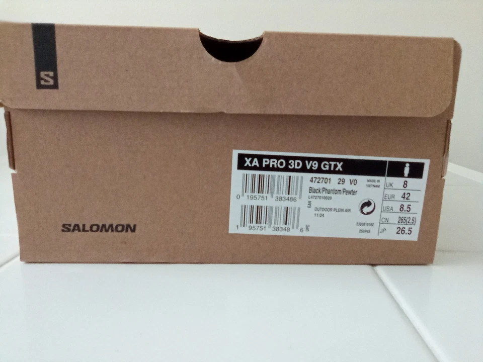 Chaussure running hommes Salomon Xa Pro 3d V9 Gtx - Photo 3/4