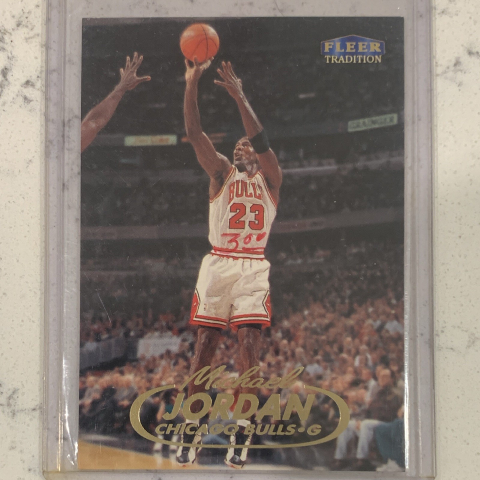 Fleer 1998-99 Tradition Michael Jordan Chicago Bulls Basketball #23 Card