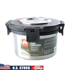 Insulated Stainless Steel Food Container 28oz Vacuum Thermos Meal Prep Jar New