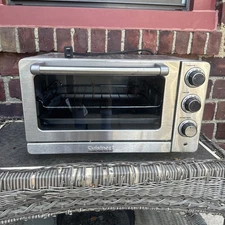 Cuisinart Toaster Oven Broiler TOB-40N Org Owner Works NICE! 
