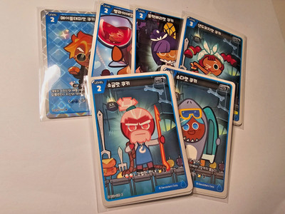Cookie Run Braverse Operation Time Rescue BS6 065~086 Single Cookie Run Card KR