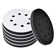 Tpsuipa 6 Pack 5 Inch 8 Hole Foam Sanding Pads Soft Density Interface Pad H... Tpsuipa 6 Pack 5 Inch 8 Hole Foam Sanding Pads Soft Density Interface Pad H...