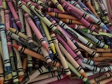 Crayola 3lb Crayons LOT Random Assortment Crayon Whole Wrapped Crayolas