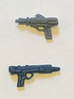 2 Vintage Star Wars Weapons Gray Pilot Blaster Tie Fighter Cloud Car Blue Bespin