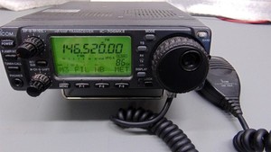 Icom IC-706MkII HF + 6M + 2M 100W Mobile Transceiver No HF TX RX OK, 2M TX RX OK