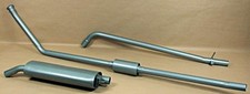 Ford Prefect 107e Exhaust System Heavy Steel 4 Piece New