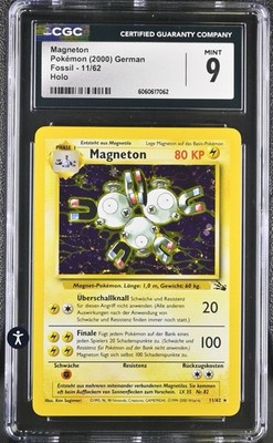 Pokémon TCG Magneton Fossil 11/62 Holo 1999-2000 Wizards Base Set