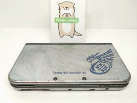 Nintendo New 3DS LL XL Monster Hunter 4G Edition w/4GB RED-001 Japanese 0518E