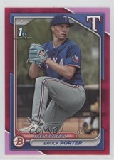 2024 Bowman Prospects Fuchsia Border 69/299 Brock Porter #BP-36 17a6