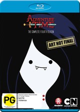 ADVENTURE TIME - COMPLETE SEASON 4 REGION A, B C BLU-RAY