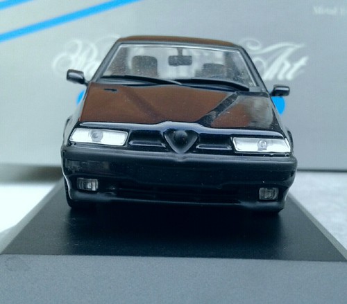 1/43 Minichamps ALFA ROMEO, 155 twin spark 2.0 , dark blue, mint,++ ! - Picture 6 of 10