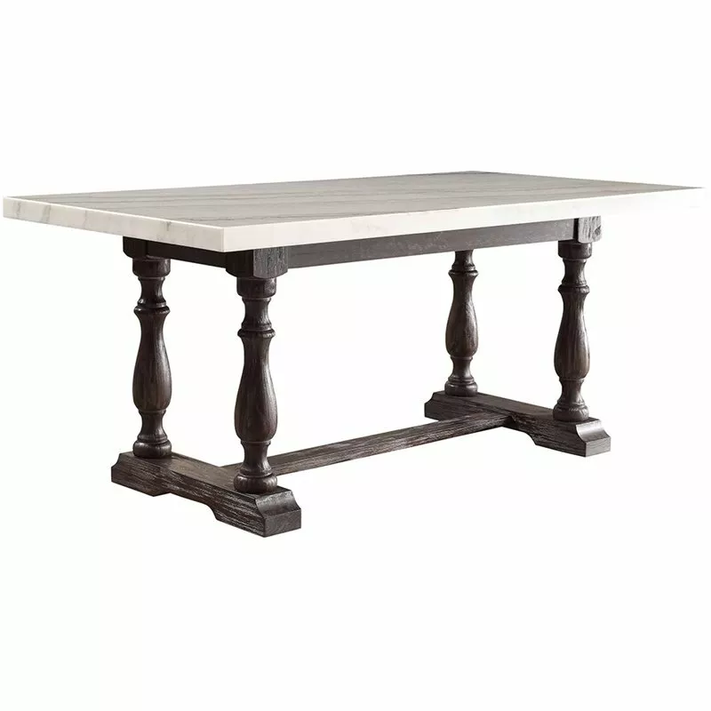 Acme marble dining table deals