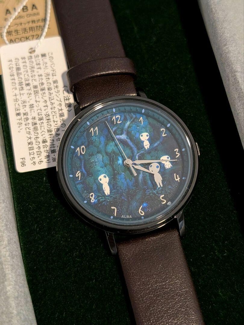 【ねコネコ】SEIKO クォーツ Princess Mononoke Kodama 25th Anniversary SEIKO ACCK724 Studio