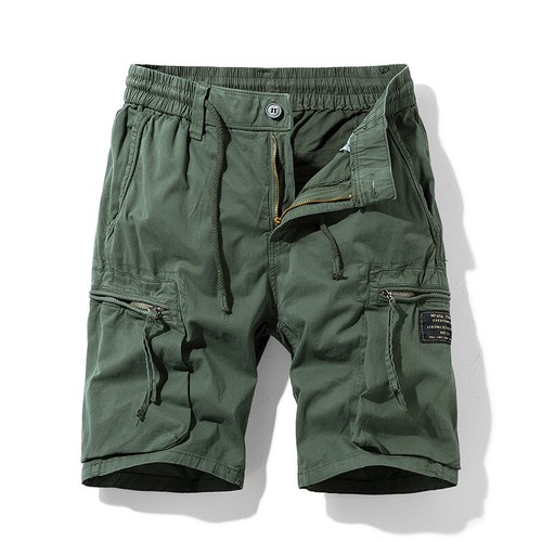 Summer Men's Thin Elastic Casual Comfortable Large Pocket Shorts Overalls - 第 3/45 張圖片