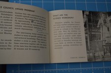 Vintage Philadelphia Science Council Brochure Temple University PA Interest