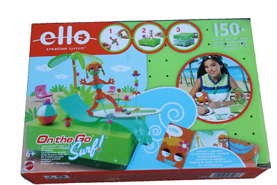 Ello Surf Go Creation Mädchen Schmuck Bastel Kreativ Bauset Mattel 2004 NEU