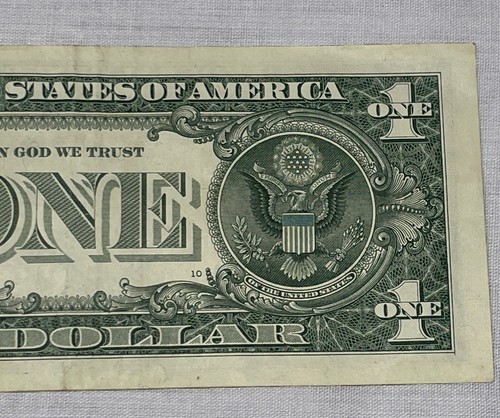 $1 One Dollar Bill Fancy Serial Number Birthday Note 02501979 February 5, 1979 - Picture 10 of 15