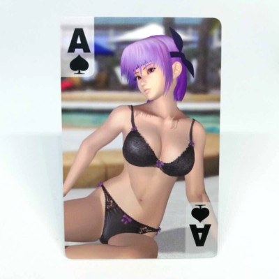 A Ayane Spade DEAD OR ALIVE Extreme 2 Playing Cards KOEI TECMO JAPAN GAME